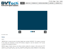 Tablet Screenshot of dvtech.com